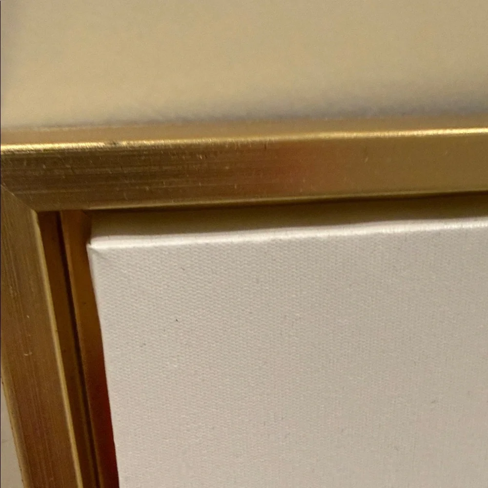 💋Designer Bear Art‎ Print with Gold Frame